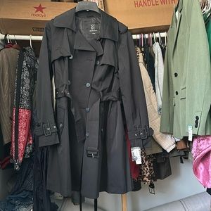 NWT NY&C raincoat with buckles belt